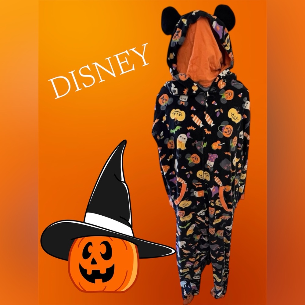 Disney Adult Halloween Onesie with Pockets